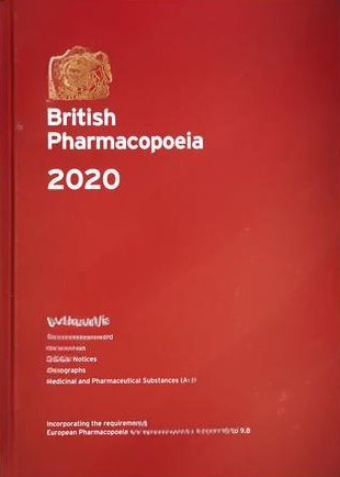 英国药典BP2020